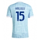 Juventus Pierre Kalulu #15 Replike Gostujuci Dres 2025-26 Kratak Rukav